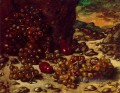 Stillleben mit felsiger Landschaft 1942 Giorgio de Chirico Impressionist